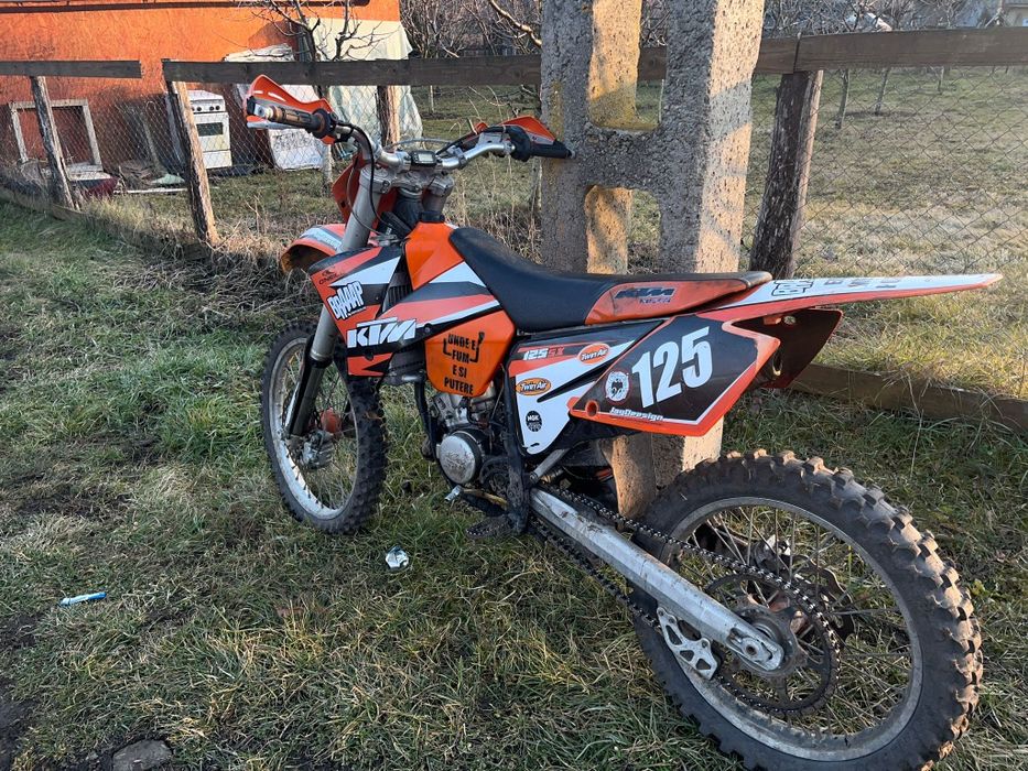 Vând ktm sx 125 an 2008