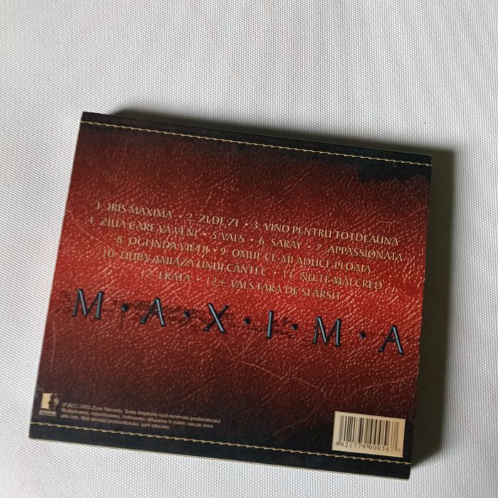 Album rock romanesc CD LP IRIS - Maxima