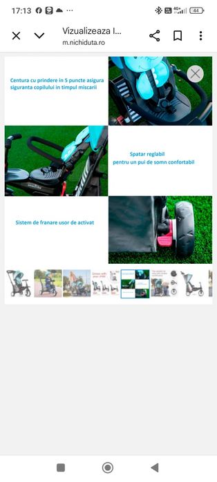 Tricicleta pliabila 7 in 1