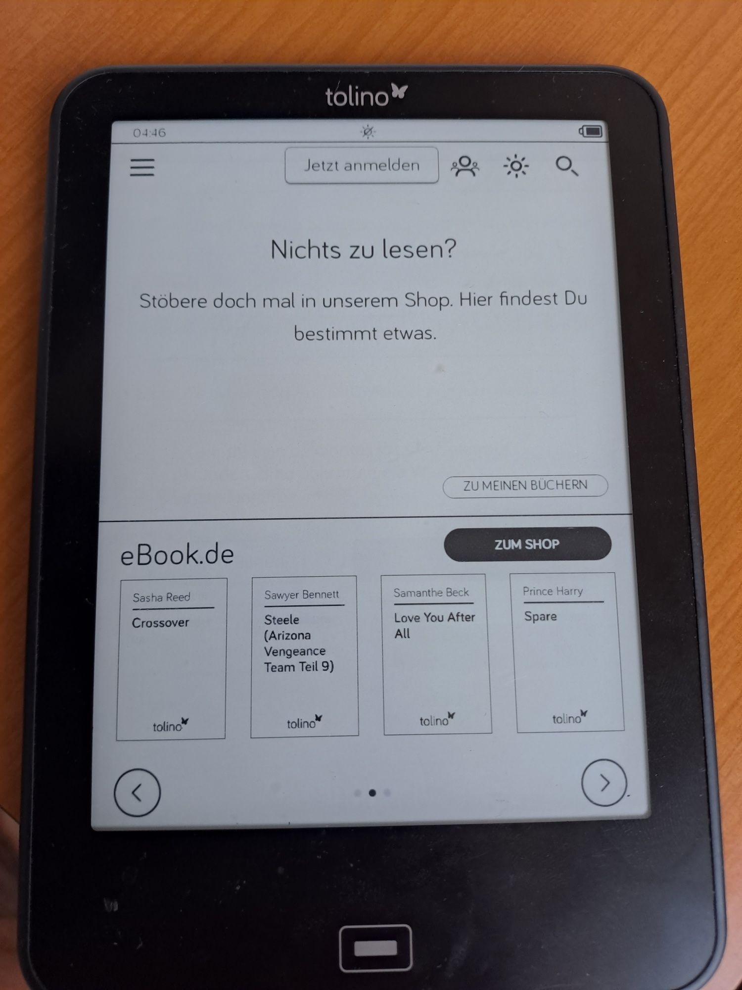 Ebook Tolino vision 2