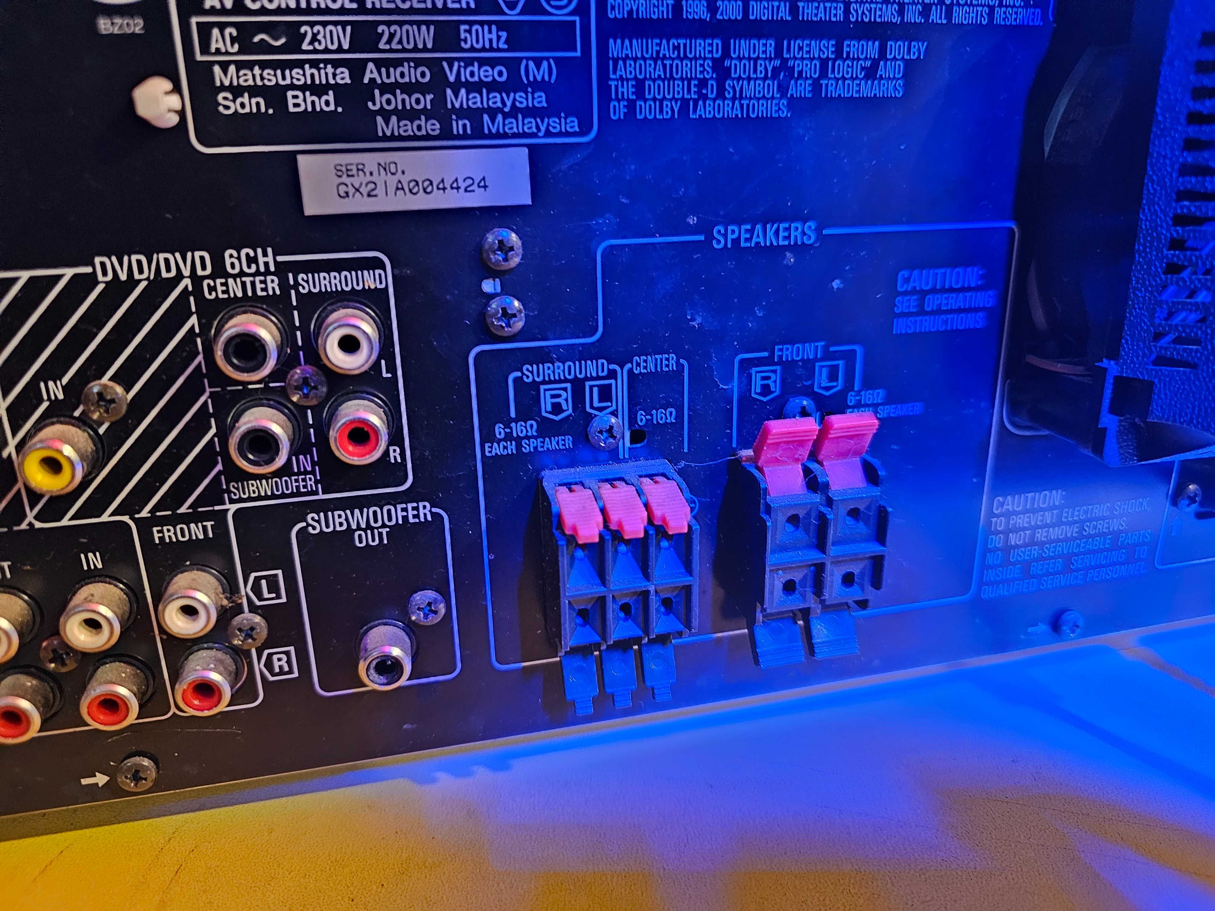 Statie Panasonic SA-HE70 reciver 220W 2x100W