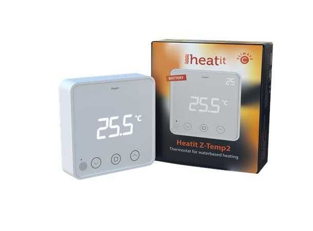 Termostat Heatit Z-Temp 2, Alb