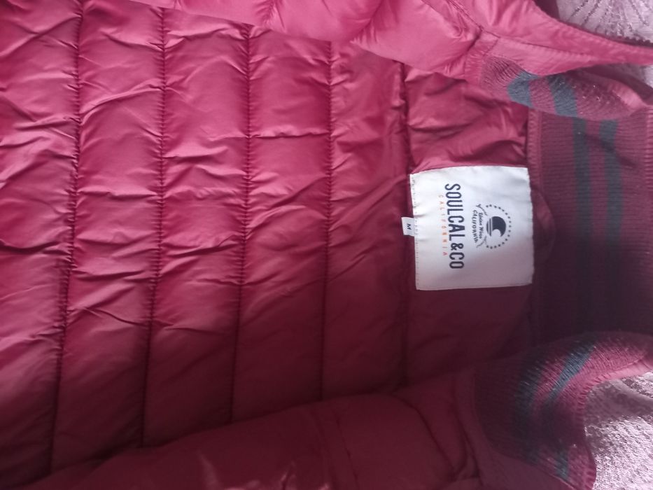 Мъжко яке цвят бордо