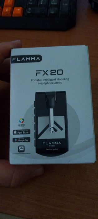 Гитарный процессор усилитель для наушников flamma fx20