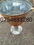 Cristelnita de botezat din inox,  litri 100
