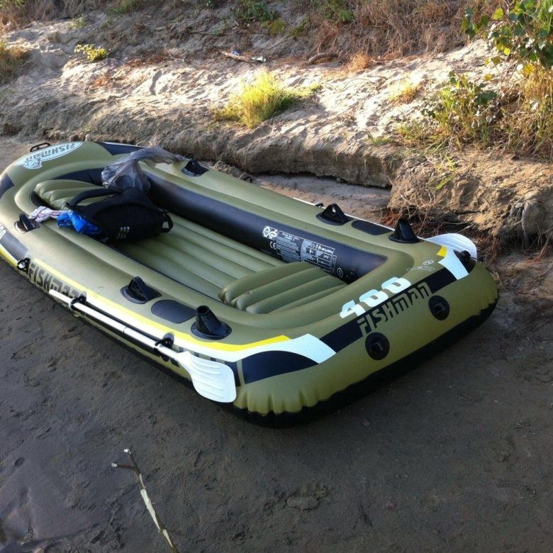 Лодка Fishman 400 Boat. 4-х местная.