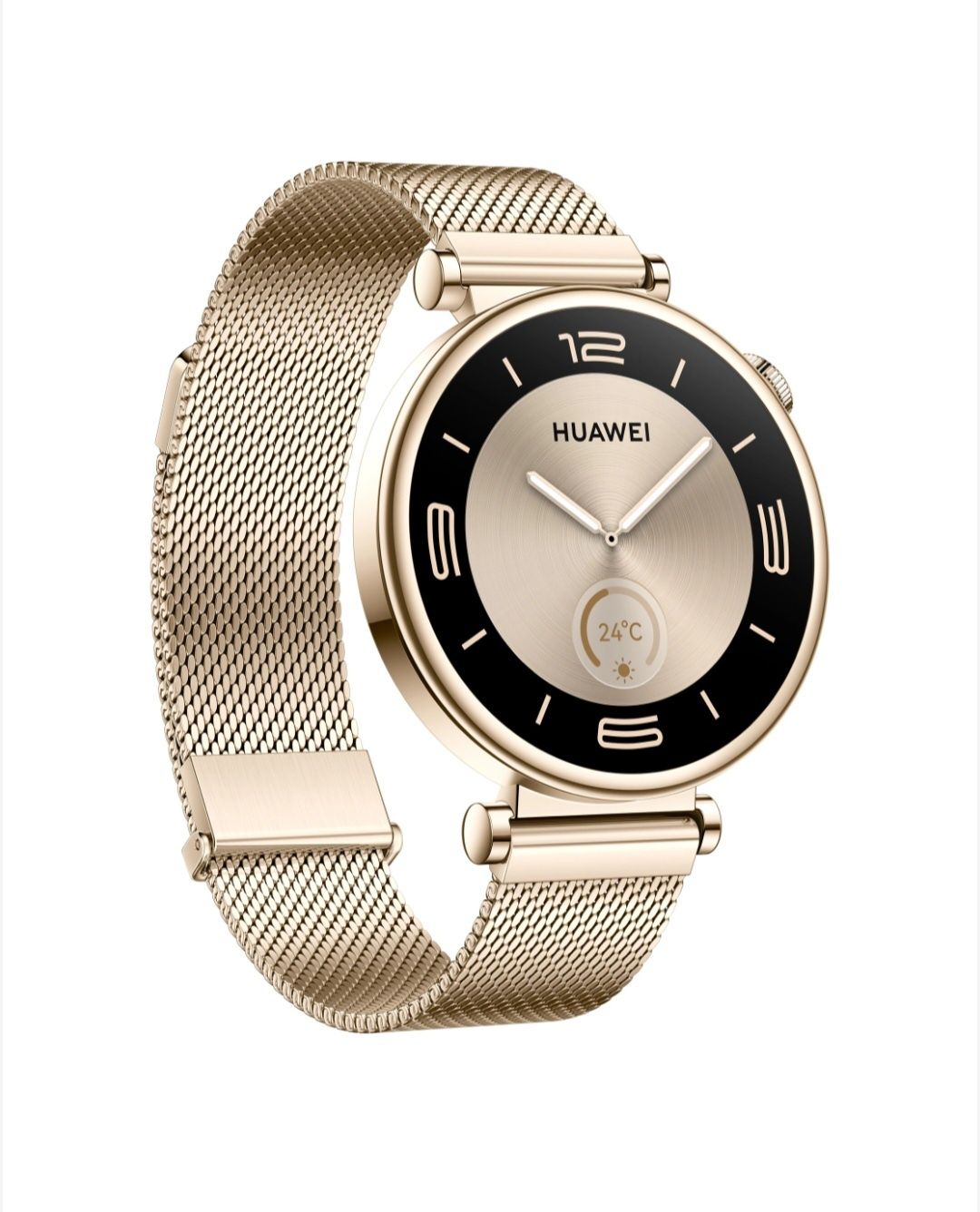 Смарт часовник Huawei Watch GT 4, 41 mm, Gold Milanese