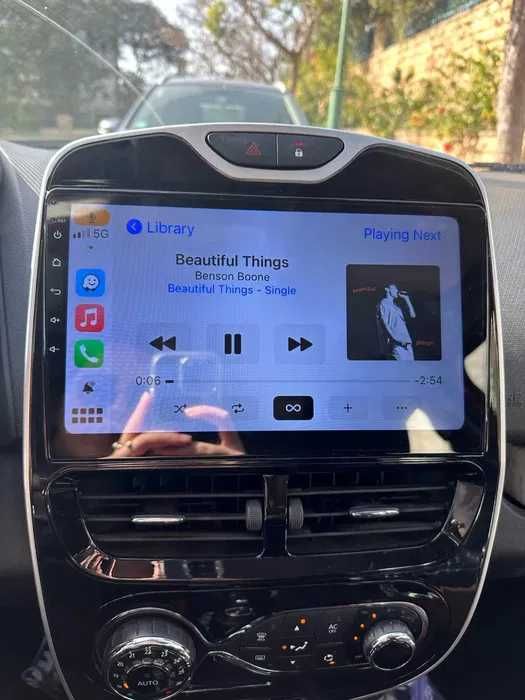 Navigatie GPS Android Dedicata Renault Clio 4 / ZOE CarPlay QLed 1-8GB