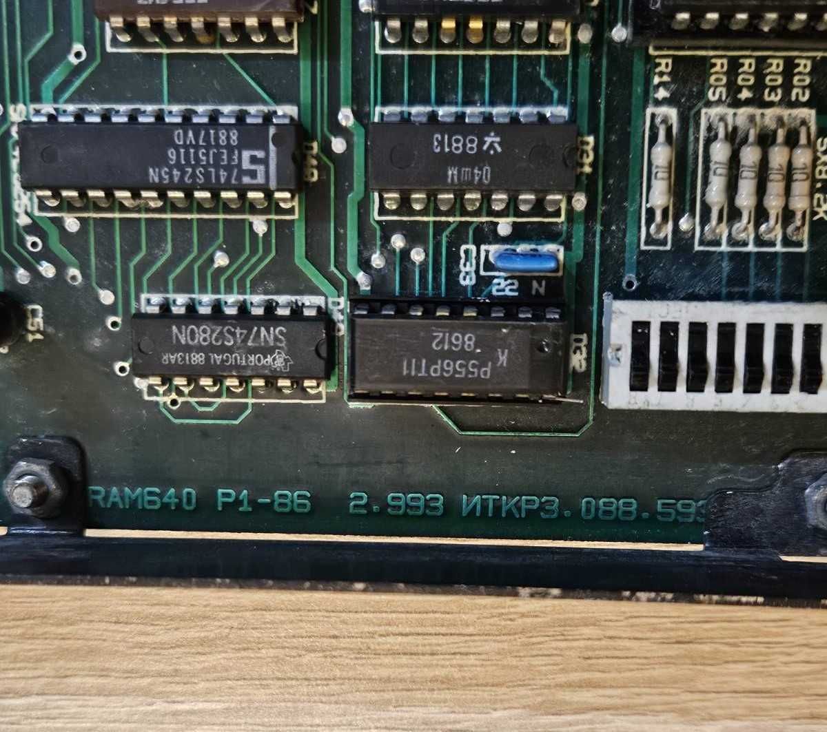 Платка RAM за Правец 16 RAM640 PC XT рам за ретро компютър ИМКО-4