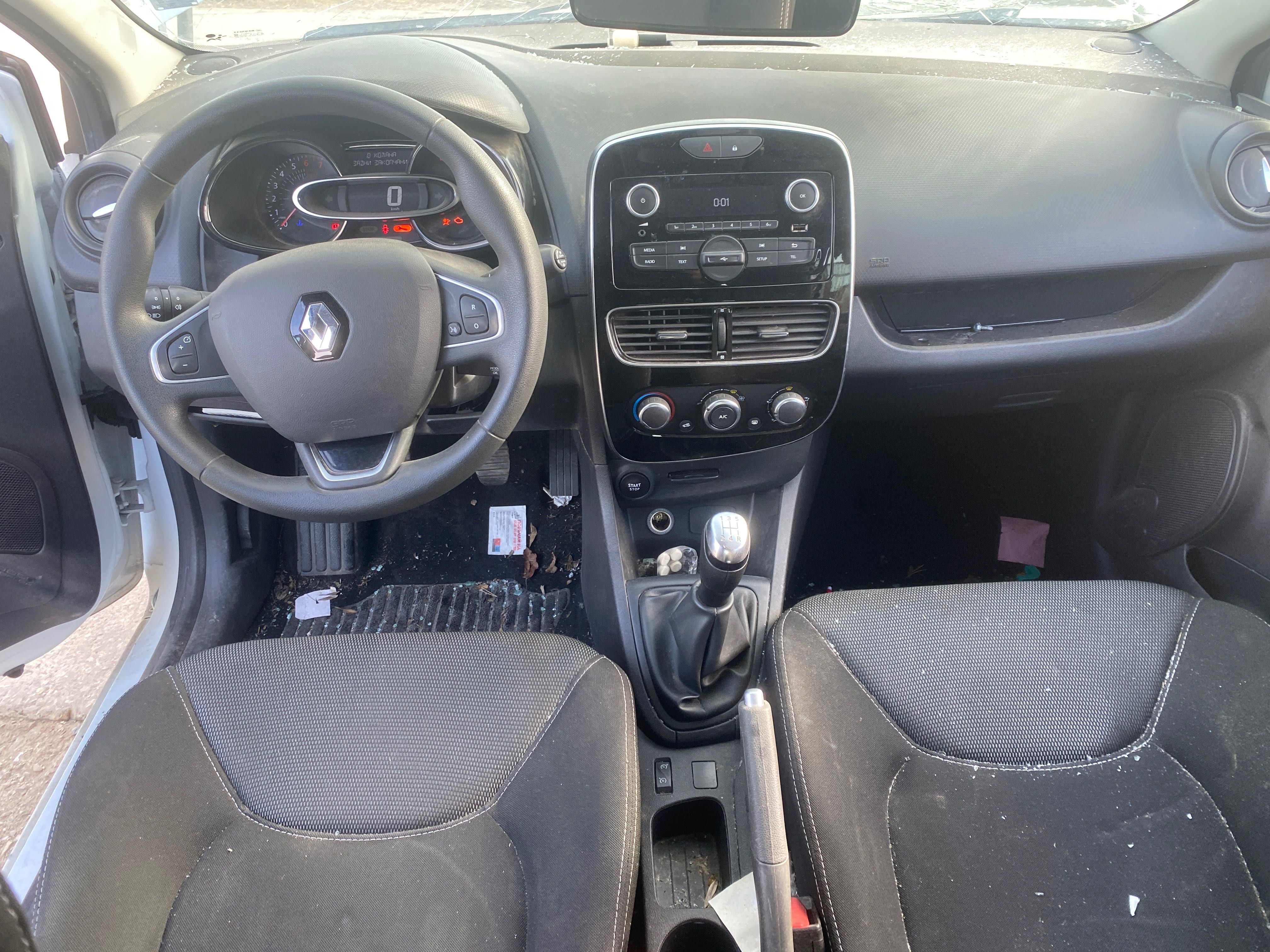 Renault Clio 0.9TCe, 76 кс., 5 ск., двигател H4BG412U, Рено Клио