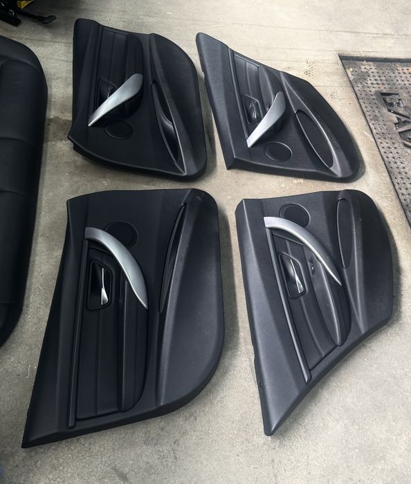 Перфектен рекаро салон черна кожа за BMW F31