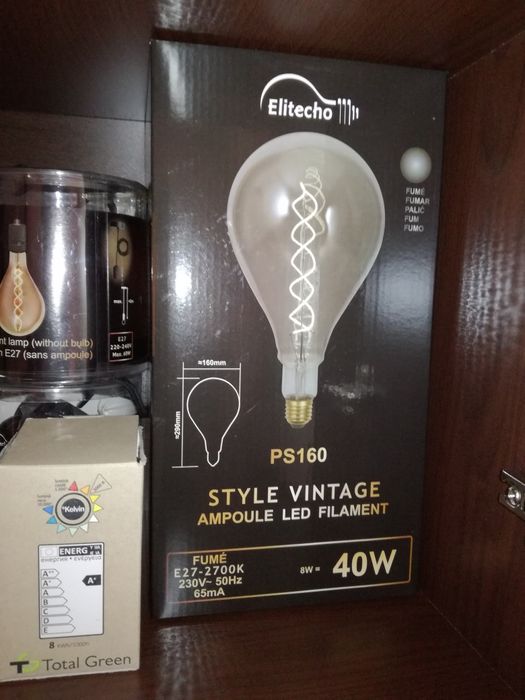 Bec Led vintage de mari dimensiuni