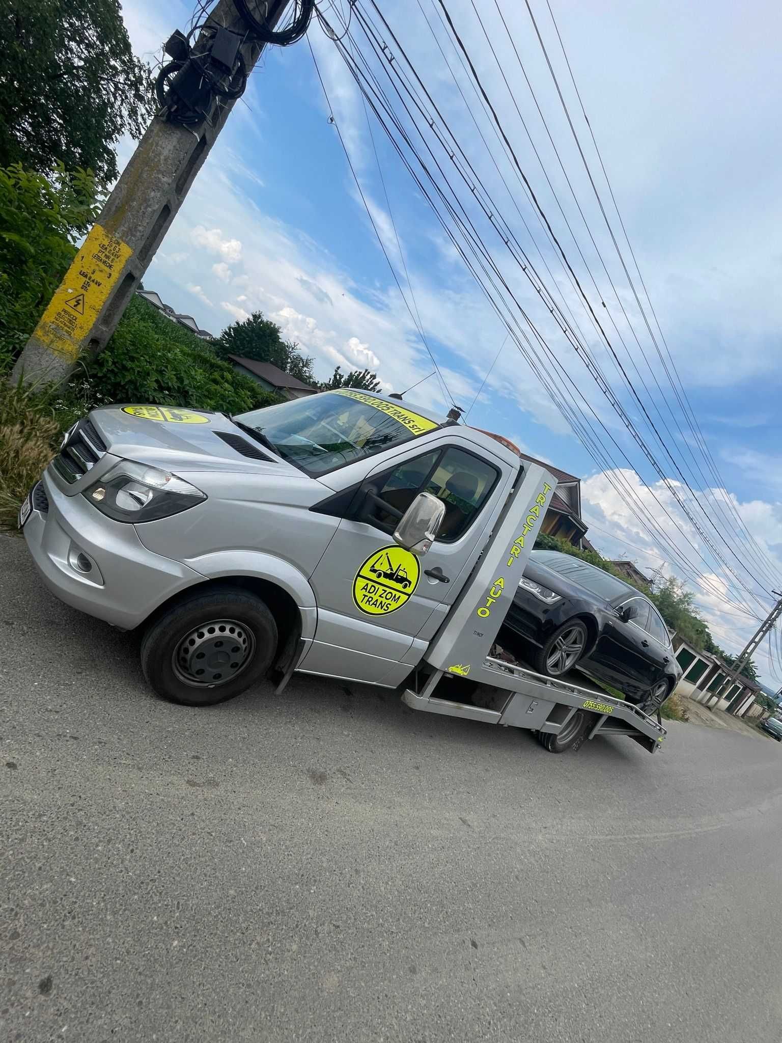 Platforma auto bacau  non stop transport tractari bacău