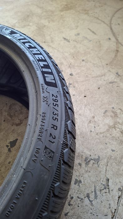 1buc 295 35 R21 Michelin iarna M+S caucicuc anavelo