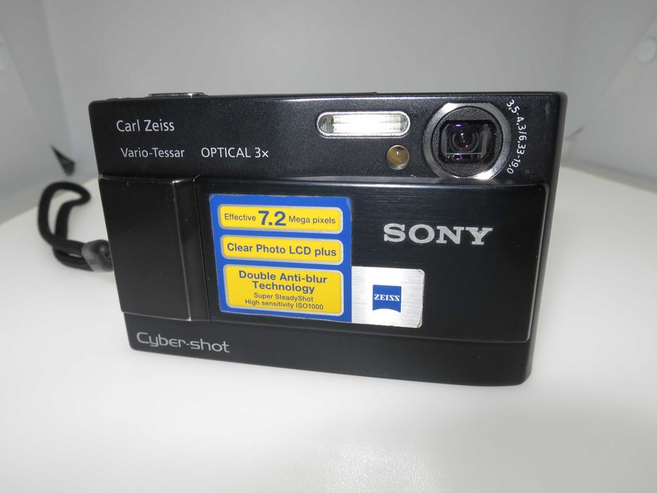 Sony CyberShot T10 ултра тънък цифров фотоапарат дигитална камера Тъч