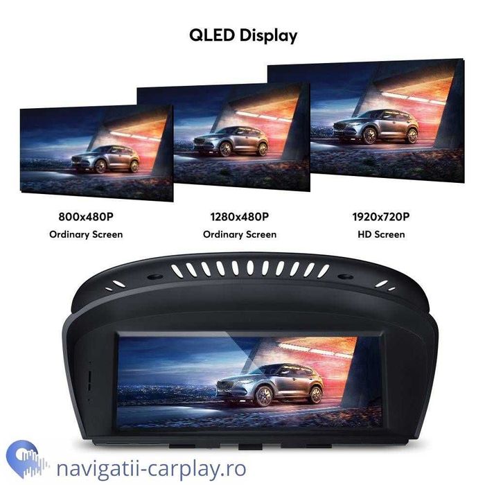 Navigatie Android BMW Seria 5 (E60, E61, E62, E63) cu unitate CCC, CIC