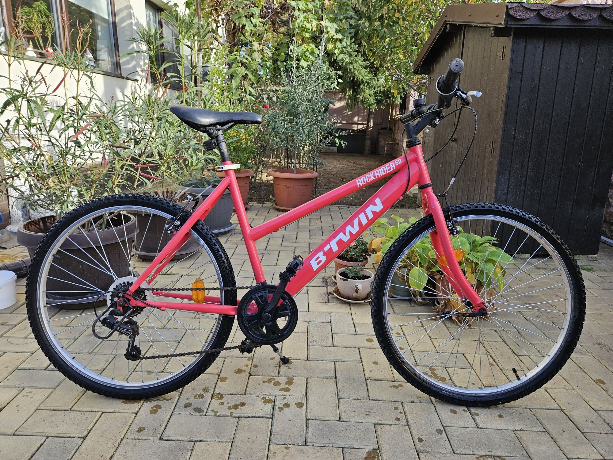 Bicicleta B-TWIN  Rockrider50, cu 6 viteze, 26 inch