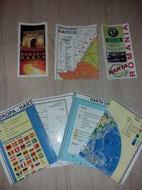 harti Romania,harti Europa,harta zonelor biografice ale Terrei