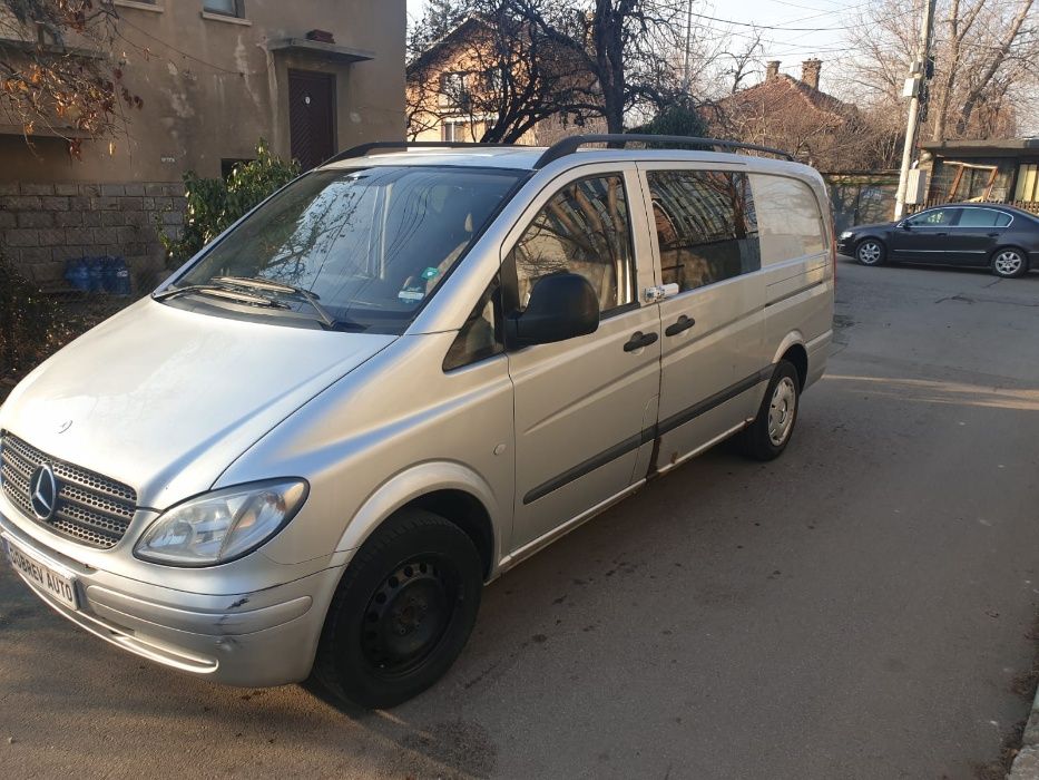 **ПРОДАВАМ НА ЧАСТИ** Мерцедес Вито LONG 111 W639 109кс