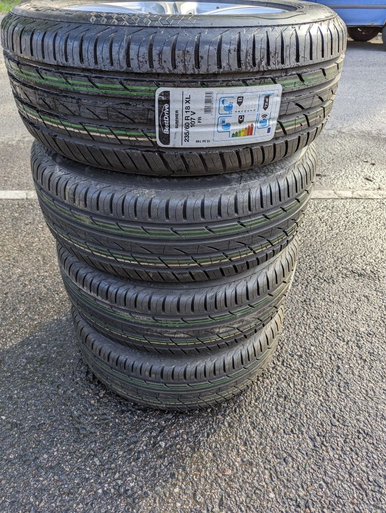 Jante originale Mercedes, anvelope vara 235/60/18" noi!!