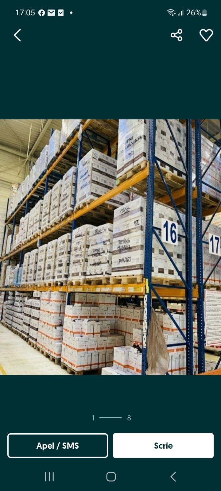 Rafturi metalice de vânzare