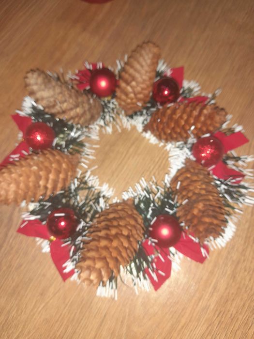 Коледни украси- свещници