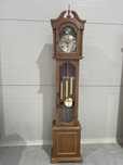 Ceas Pendul Podea Lemn Masiv Tempus Fugit Vintage