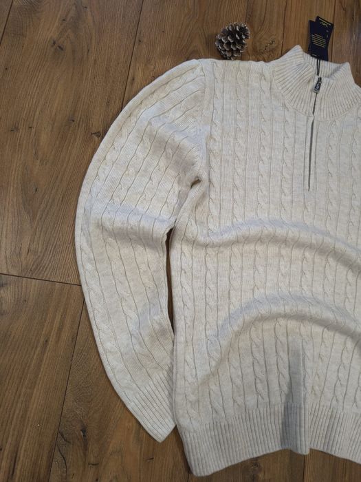 Pulover clasic RL, half Zipper, mărimea S și XL