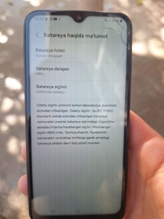 SAMSUNG A24 5G sotoladi