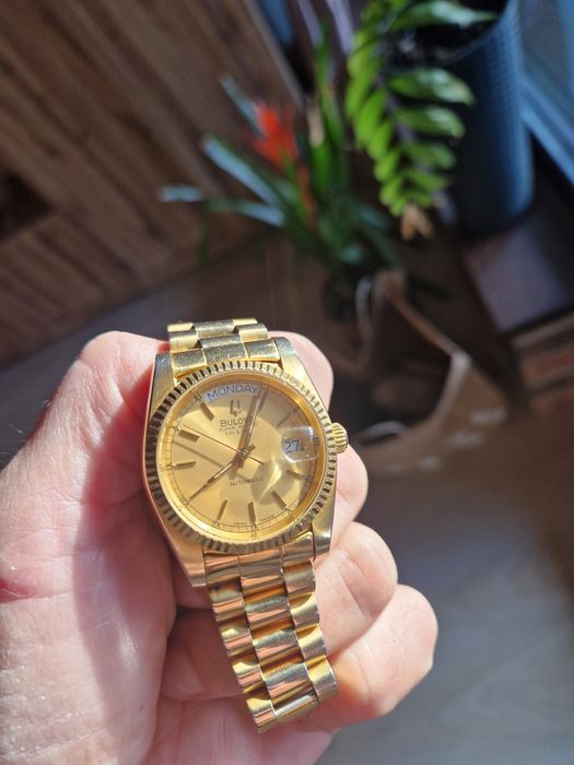 Ceas automatic Bulova Day Date, 36 mm,