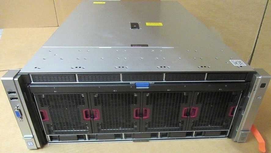 Mission Critical 4x CPU сървър - HP ProLiant DL580 G9, 128GB, 9x PCIe