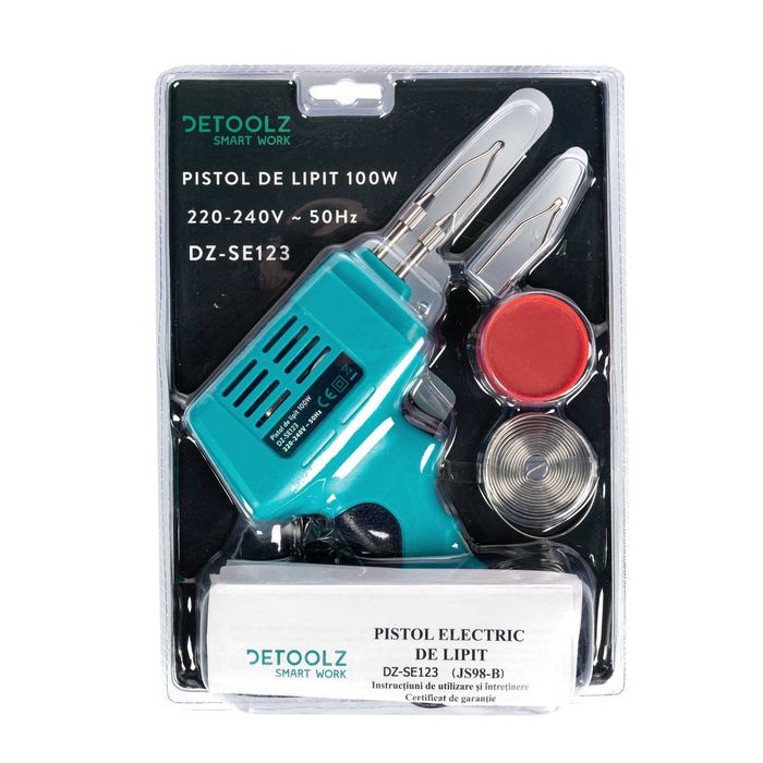 Pistol de lipit 100W DETOOLZ DZ-SE123