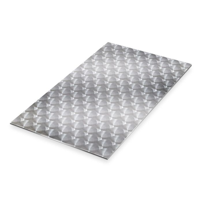 Tabla de inox rozetata