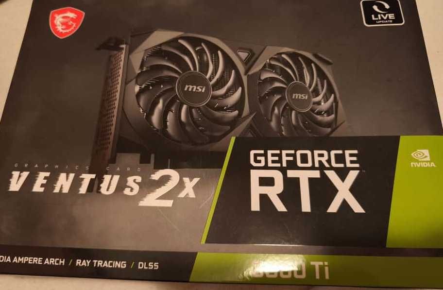 Placa Video Nvidia MSI RTX 3060 Ti Ventus 2X 256-bit 8gb
