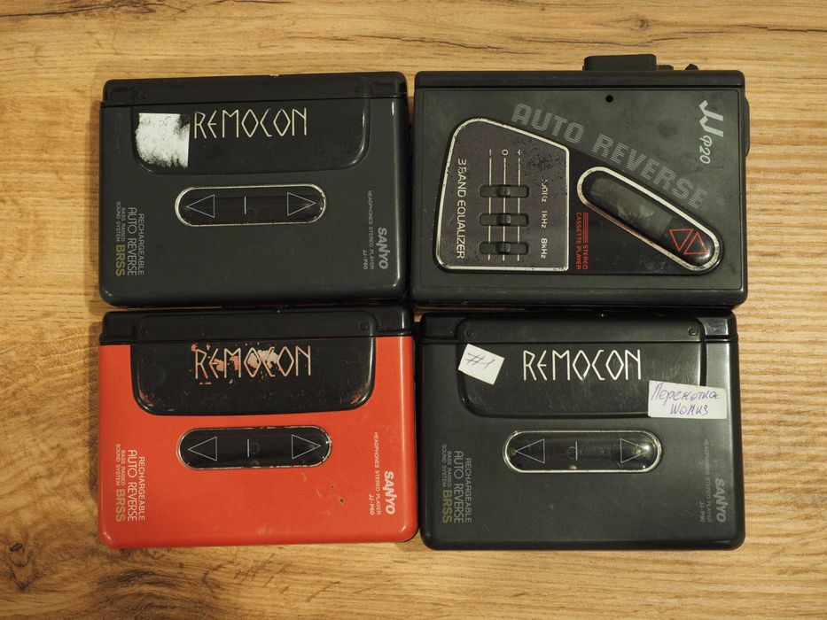 Casetofon Sanyo, din Japonia, player retro, walkman