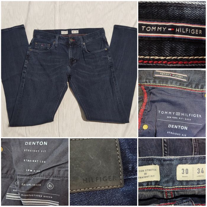 Blugi jeans Tommy Hilfiger Denton mărime 30/34 pantaloni bărbați casua