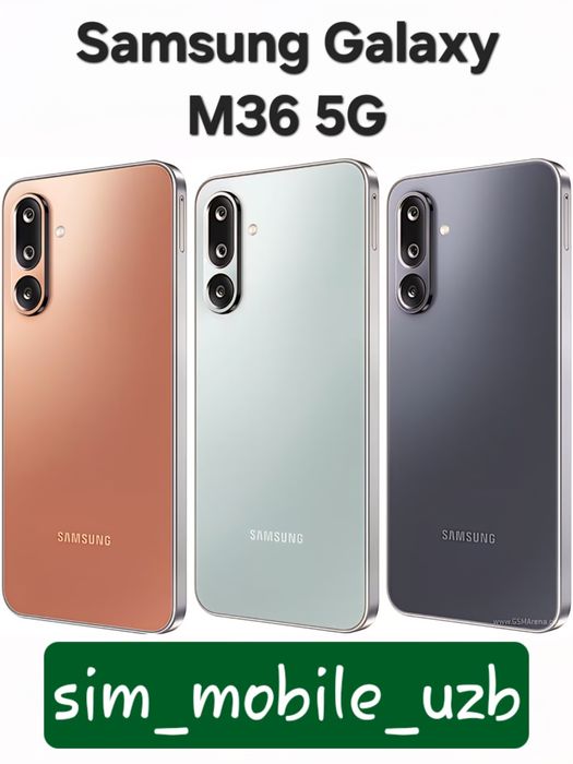 Samsung Galaxy M36 5G 2026 New Super Skidka+Garantiya+Dastavka