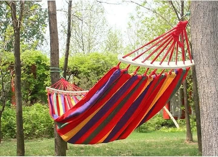 Голям градински двоен хамак XXL - 200×150см. - до 200кг.
Цена:29,90лв