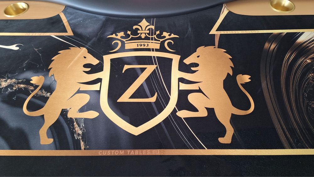 Masa Poker Personalizata Logo tau executie 24 ore livrare instant