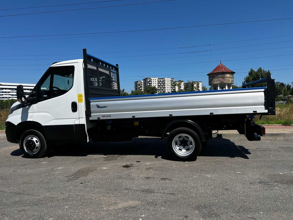 Iveco Daily 35C 18 / bascula de fabrica pe cutie - sateliti blocabili