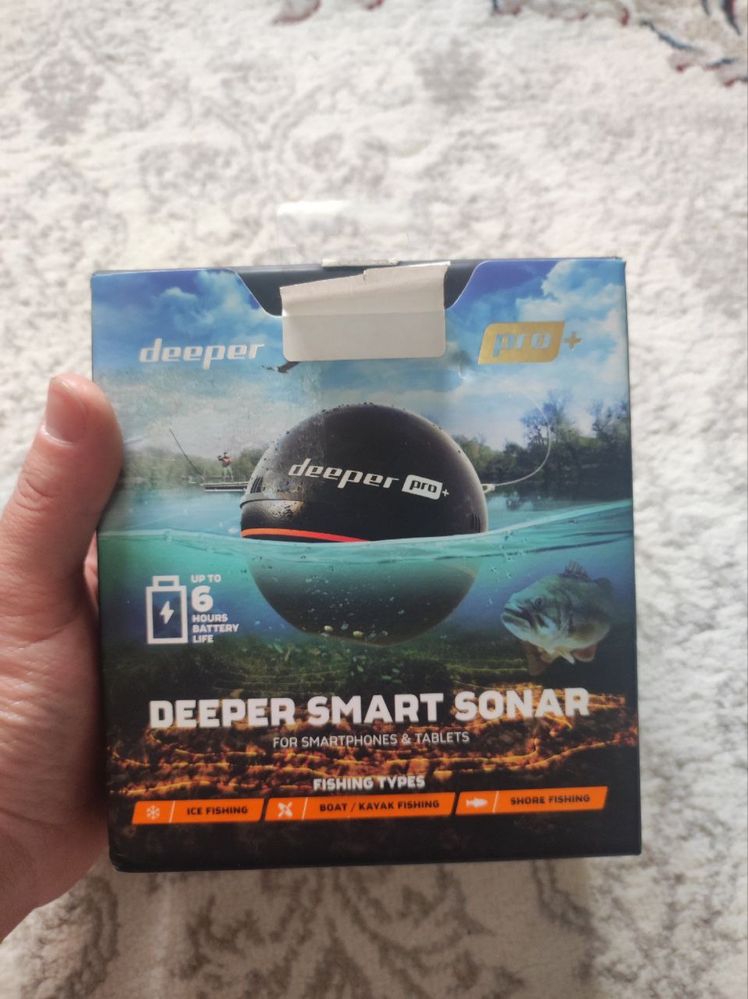 Продается эхолот Deeper pro+