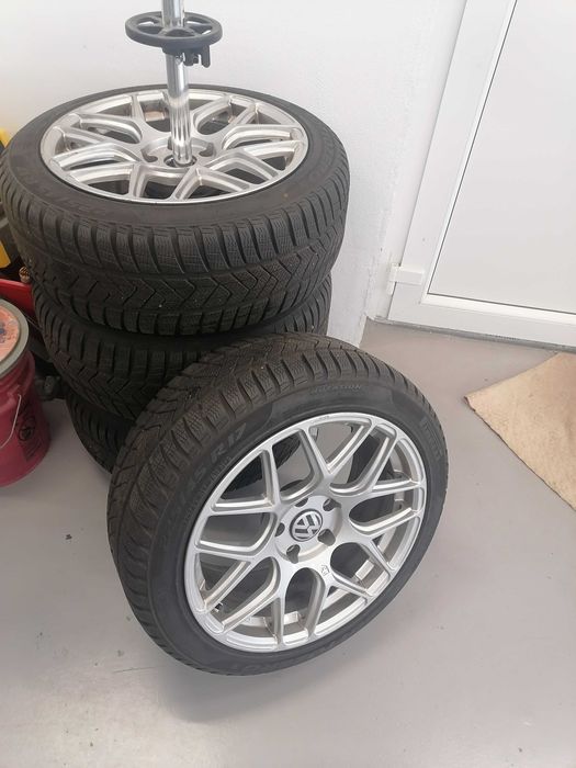 Roti iarna 5x112 225 45 17 Pirelli Sottozero3 aproape noi