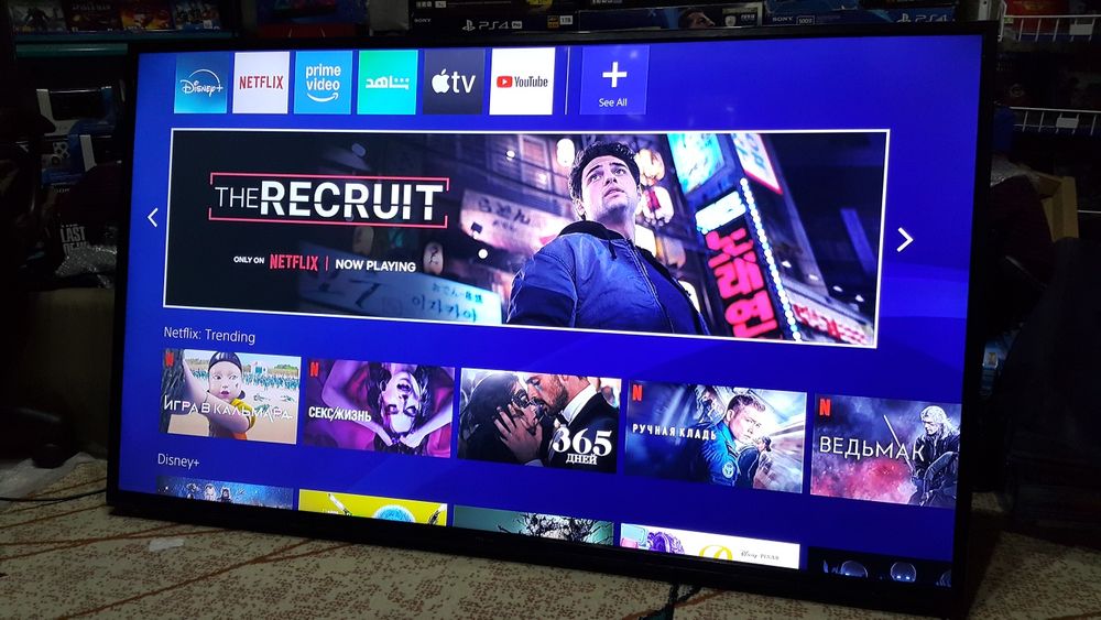 TCL Televizor SMART. { 65 dyum }. 4K. HDR. Aybi Bor.