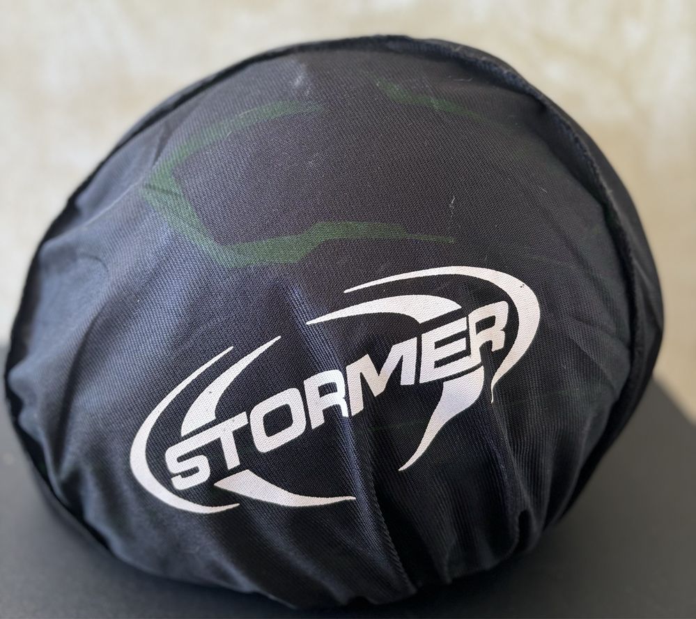 Чисто нова Каска за мотор Stormer размер "XS" вградени слънчеви очила