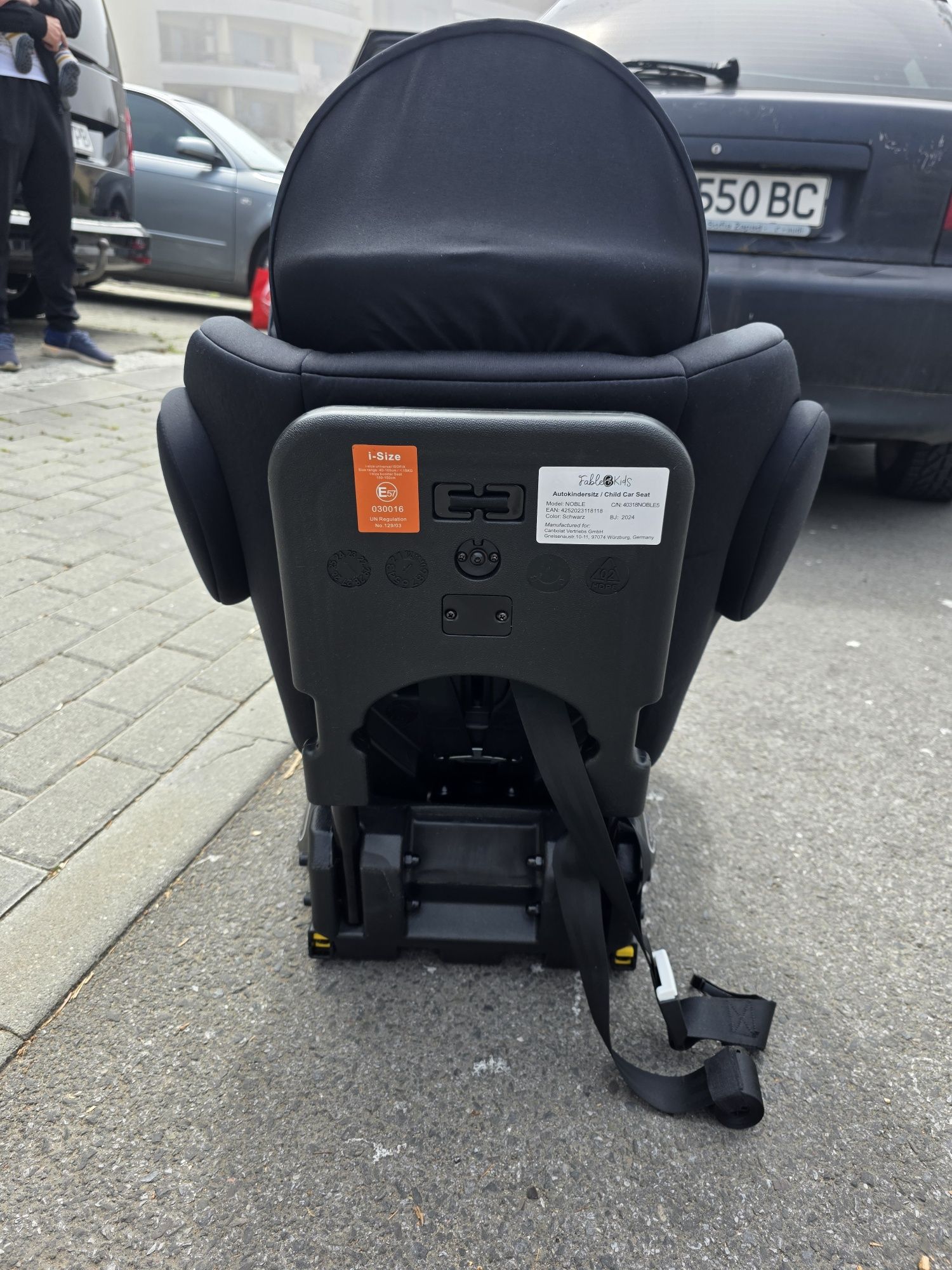 Детско столче FableKids с Isofix