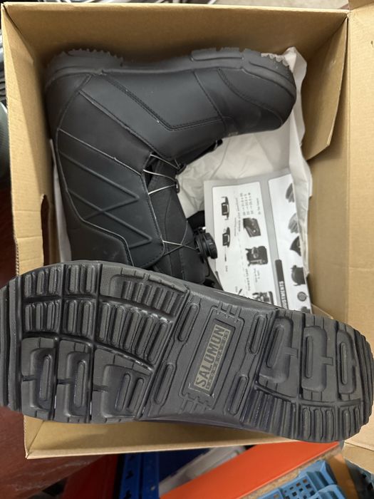 Salomon boots Faction boa black