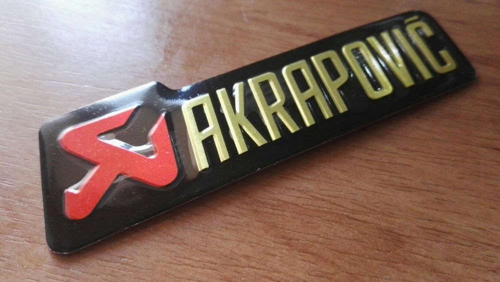 Sticker / stickere Akrapovic