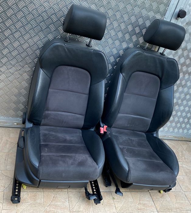 Scaune full piele + alcantara Audi A3 8P A4 A5 B8 pentru interior