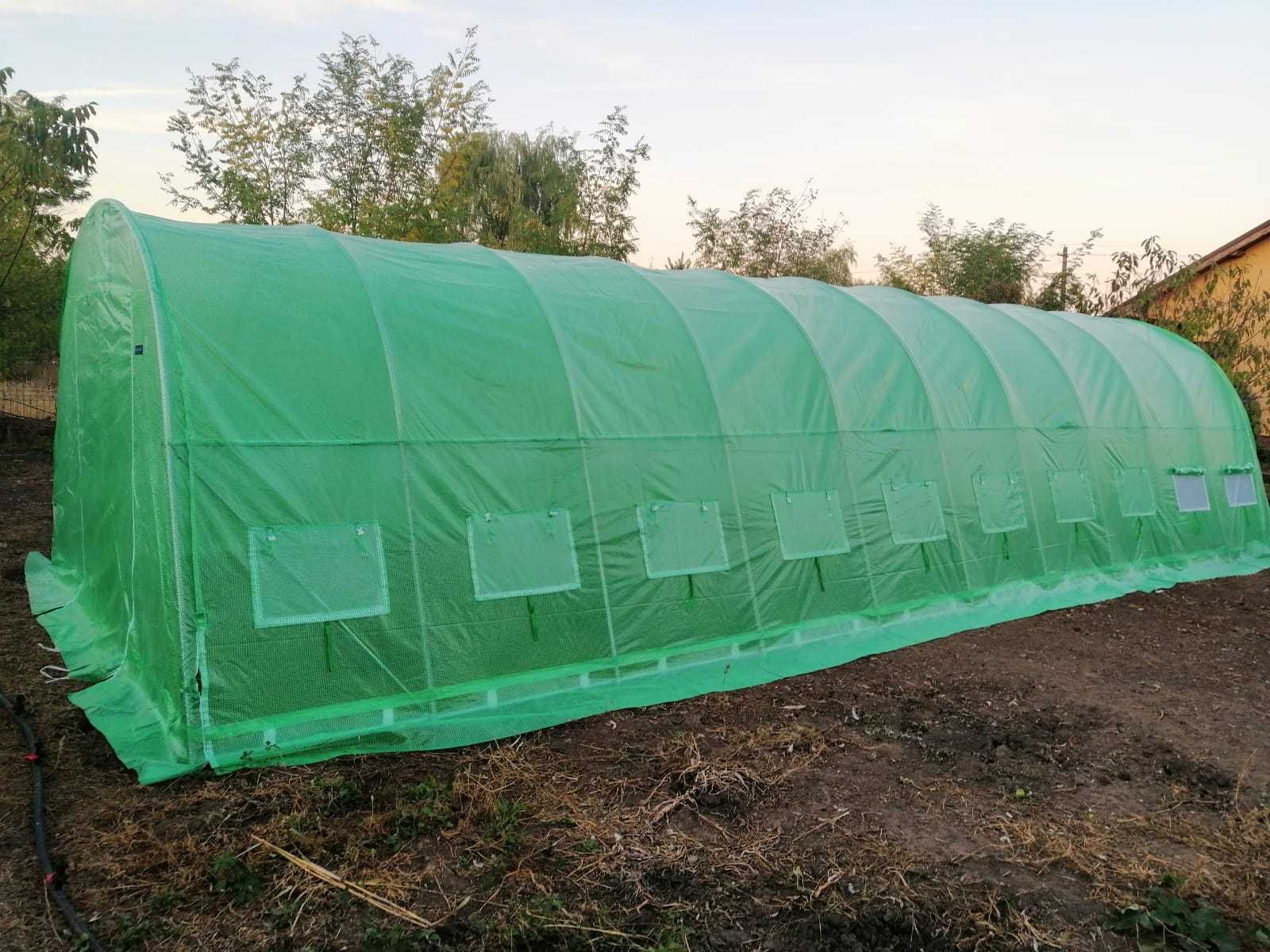6x20 m Solar profesionale de grădină, sera sere solarii legume - NOI!