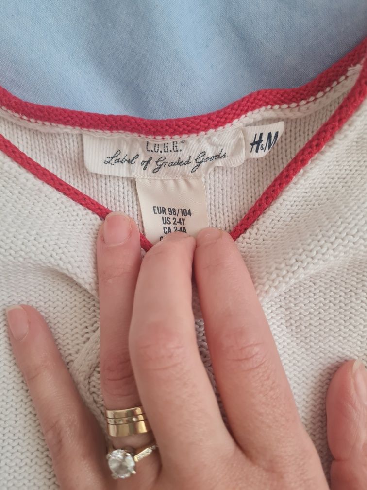 Bluza H&M fetita, mărimea 98/104